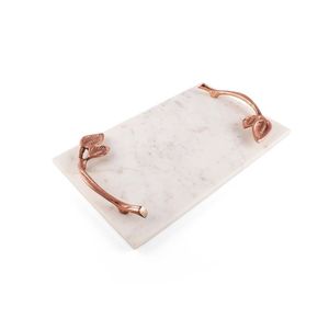 Plateau en marbre blanc élégant de fabricant fiable pour l'emballage de cadeaux, ajoutant une touche de luxe et de valeur à des coffrets cadeaux haut de gamme - Product Image 1