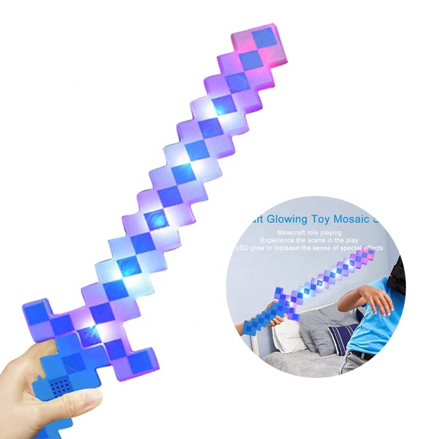 Promotional Plastic Led Pixel Sword with Sound Neopixel Lightsaber for Cosplay Halloween Christmas Party Toys for Kids Wholesale