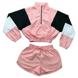 Ensemble de survêtement technique pour homme OEM, veste coupe-vent réfléchissante imperméable et pantalon, vêtements de sport d'extérieur en gros - Product Image 1