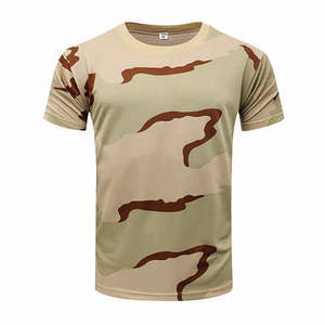 2025 Nueva camiseta de entrenamiento al aire libre, camisetas personalizadas de poliéster para hombres, camisetas de camuflaje, ropa deportiva, ropa de pesca, nuevo diseño - Product Image 2