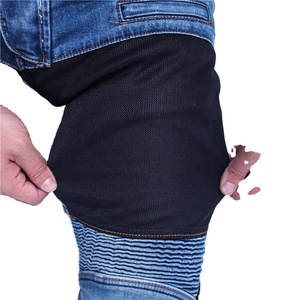 Nouveau design de jeans de moto, pantalon et veste de moto, jeans de course avec protections, fabriqués sur mesure au Pakistan. - Product Image 5