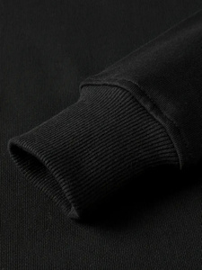 Jersey básico de invierno de calidad superior para hombre, nuevo diseño de estilo, mezclada de lana de algodón ligero Sudadera con capucha, patrón sólido con capucha - Product Image 2