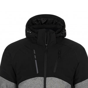 Chaqueta de esquí impermeable de talla grande para hombre para cobertura completa snowboard a prueba de viento cálido invierno equipo al aire libre tecnología transpirable - Product Image 4