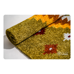 Cutshuttle Viscose Chenille Plushen Rug Tapis artisanal de qualité supérieure pour les espaces modernes et classiques Ajoute confort et style - Product Image 5