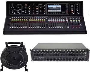 มิกเซอร์ดิจิตอลแบบสด รุ่น M32 กล่องสเตจ DL32 สายเคเบิลเครือข่าย Cat5 ยาว 150 ฟุต แบบม้วน รองรับการปรับแต่งแบบ OEM รับประกัน 1 ปี - Product Image 1