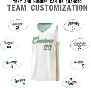 Camisetas de baloncesto de moda para hombre, uniformes de equipo de diseño personalizado, tela de malla Reversible, proveedor OEM de alta calidad, venta al por mayor - Product Image 4