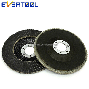 Disco de Lijado Abrasivo de Carburo de Silicio EVERTOOL con Respaldo de Tela Flexible y Láminas Angulares Especiales - Product Image 6