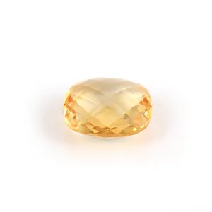 Драгоценные камни желтого цвета с овальной огранкой, высокое качество, полудрагоценные камни для изготовления ювелирных изделий, серьги по оптовой цене