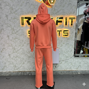 ชุดวอร์มมีซิปสไตล์ใหม่สีทึบคอลเลกชั่นเสื้อผ้าผู้ชายสำหรับฤดูหนาว - Product Image 4