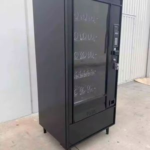 Máquina Expendedora de Snacks con Pantalla Táctil, Dispensador de Bebidas Sin Refrigeración, Color Negro, Autogestión Minorista - Product Image 1