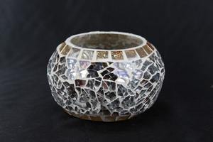 Última Colección, Diseño Superior, Juego de Portavelas de Vidrio Mosaico Multicolor Disponible a Bajo Precio - Product Image 3