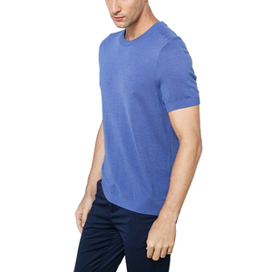 T-shirts personnalisés de haute qualité pour hommes, tenue décontractée d'été avec demi-manches en coton polyester Offre Spéciale services OEM offerts - Product Image 5