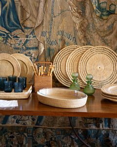 Round Woven <b>Rattan</b> Sabbia <b>Placemat</b> Eco friendly products Made in Vietnam Table decoration Woven <b>Placemat</b> Wholesale Modern - Product Image 4