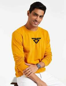 Sweat-shirt avec logo personnalisé de haute qualité pour hommes, couleur tournesol, design uni pour l'hiver, capuche imprimée en relief à la mode - Product Image 4