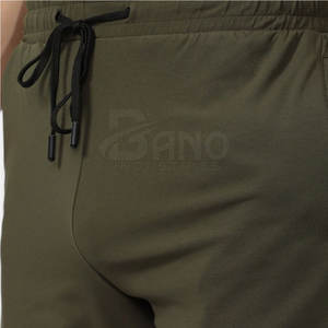 Pantalones cortos de fitness para hombre más vendidos, diseño de patrón sólido de estilo único, venta en línea con logotipo personalizado - Product Image 4