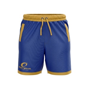 High Quality Men's Gym Shorts Front <b>Canvas</b> Fabric Custom Made Casual Summer Wear OEM Service <b>Plain</b> Dyed - Product Image 1