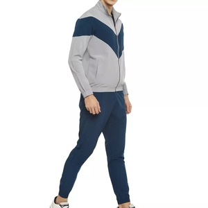 Wholesale Logo Printing Oem Unisex Blank <b>Plain</b> <b>Tracksuit</b> Custom Mens jogging wear - Product Image 4