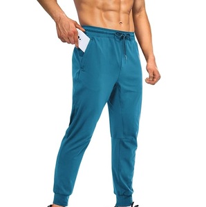 Pantalones de chándal de lona personalizados para hombre, ropa de calle elástica, joggers deportivos informales de cintura alta, entrenamiento para correr 100% - Product Image 3