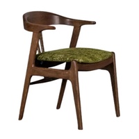Chaises de jardin en teck de haute qualité avec assise en mousse moelleuse, empilables et écologiques pour restaurants et villas en plein air