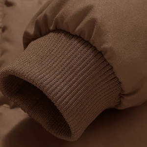 OEM <b>Men's</b> Winter <b>Puffer</b> <b>Jacket</b> Canvas Stand Collar High Quality Breathable Lightweight Coat XL Size Hiking - Product Image 3
