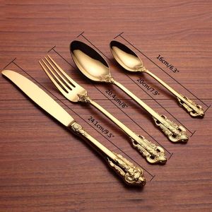 Trọng lượng nặng thép không gỉ thiết lập dao kéo với chất lượng chuyên nghiệp kết thúc cho các đầu bếp phục vụ hoặc sử dụng nhà bếp hàng ngày - Product Image 6