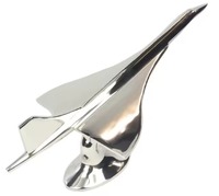 Modèle de bureau Concorde décoratif fabriqué à la main, pièce maîtresse en aluminium pour la décoration de la maison et du bureau, nouveauté