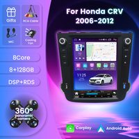 MEKEDE-Reproductor de audio para coche, sistema de radio con Android TS, wifi, 4G, soporte DVR, DSP, TMPS, para Honda CRV 2006-2012
