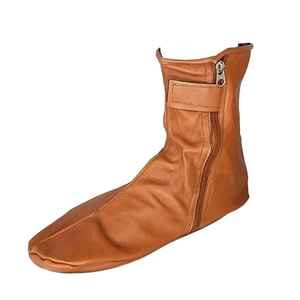 Chaussettes en cuir pour hommes, femmes et unisexe, halal, antibactériennes, antidérapantes, tissées, écologiques, tailles 39-44 - Product Image 3