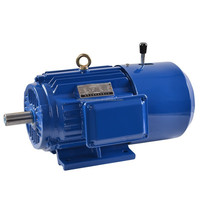 Moteur à frein électromagnétique haute efficacité Sunwei YEJ 0,75 kW-45 kW, moteur asynchrone triphasé, enroulement tout cuivre