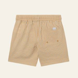 Pantalones cortos para hombre con logotipo personalizado, cintura media, comodidad, elástico, sublimado, elástico, tela Oxford, secado rápido, patrón sólido, pantalones cortos de baño - Product Image 4