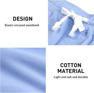 Pantalones cortos de ropa de hombre de estilo callejero para Material de algodón personalizado con bolsillo Ropa de verano Cordón Precio barato Pantalones cortos de hombre - Product Image 6