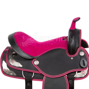 Sillín de caballo occidental de cuero de último diseño 2025, sillín de equitación cómodo de alta calidad más vendido - Product Image 5