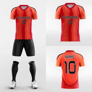 Tenues de football en maille polyester à sublimation, très vendues, pour hommes et femmes, ensembles de survêtements de sport personnalisés - Product Image 6