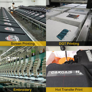 เสื้อฮู้ดผู้ชายทรงโอเวอร์ไซส์ผ้าคอตตอน100ขนาดใหญ่ - Product Image 6