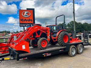 รถแทรกเตอร์ KUBOTA M62 รุ่นใหม่ พร้อมที่ตักด้านหน้าและรถขุดด้านหลังสำหรับขาย - Product Image 5