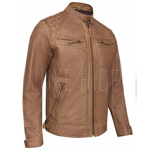 Veste de moto grande taille Streetwear pour hommes Nouveau style Veste de moto Offre Spéciale pour hommes en vrac quantité - Product Image 4