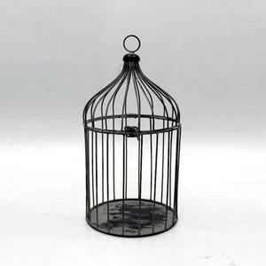Cage à oiseaux en métal faite à la main unique maison d'oiseau suspendue moderne cage à oiseaux en fer Durable pour jardin extérieur et décoration de la maison - Product Image 3