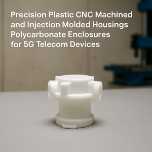 Carcasas de policarbonato moldeadas por inyección de plástico de precisión con servicio OEM de color personalizado para dispositivos industriales de telecomunicaciones 5G - Product Image 3
