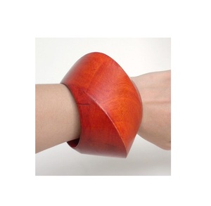 Hand-made & <b>Wood</b> Carved Bangles in Natural Saffron Teak & Ebonized mango <b>Wood</b> Hexagon Bangles Cheap Price - Product Image 1