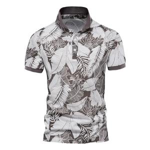 Polos respirants imprimés en 3D pour hommes Personnaliser le design T-shirt polo élégant Chemises polo décontractées Premium 100% coton - Product Image 2