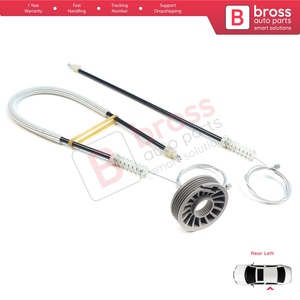 ชุดซ่อมมอเตอร์กระจกไฟฟ้าหลังซ้าย รุ่น BWR5632 สำหรับรถ Colt CZC Cabriolet RG ปี 2006-2009 98031403 - Product Image 5