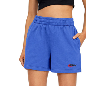 Femmes Shorts Sweat Shorts Workout Gym Shorts pour femmes à la mode athlétique décontracté été salon Sweat Bermuda - Product Image 1