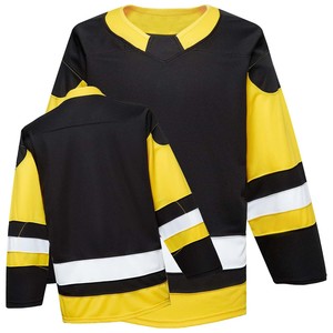 Venta al por mayor equipo uniforme sublimado poliéster secado rápido tela duradera Pro Series ropa profesional OEM camisetas de hockey sobre hielo - Product Image 1