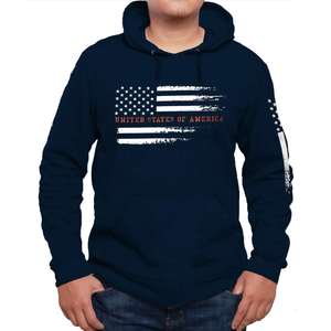 Sudadera con capucha para hombre de algodón 100% al por mayor, nuevo diseño, jersey de invierno de color sólido, forro polar, moda de talla grande - Product Image 4