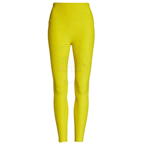 Legging élégant pour femme avec effet push-up, pantalon de yoga confortable à motif uni avec taille élastique, vente chaude, faible MOQ, service OEM - Product Image 1