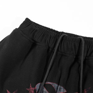 DTG กางเกงกันหนาวสำหรับผู้ชาย, กางเกงกันเหงื่อผ้าขนแกะฮิปฮอปเอวกลางปกติฤดูหนาว - Product Image 2