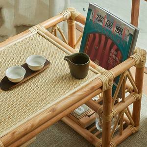 Mesas para eventos de fiesta de ratán a precio competitivo, mesa de té o centro de calidad superior, hermosa mesa de madera de ratán para un hogar elegante - Product Image 4