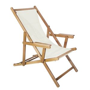 Hamaca WELL HOME Sunset Relax con Brazos, 149x65x5 cm, Acabado sin Barnizar, Elegante Tumbona para Tomar el Sol - Product Image 1