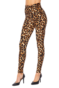 Custom Ultra-Soft High-Waisted Eco-Friendly Printed Yoga Leggings Seamless <b>Compression</b> Workout Pants with Pockets Elastic Waist - Product Image 5