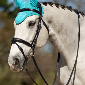 Respirant de haute qualité cheval oreille Bonnet Crochet mouche voile léger lavable Pakistan fait pour élégant équitation oreille Bonnet - Product Image 5